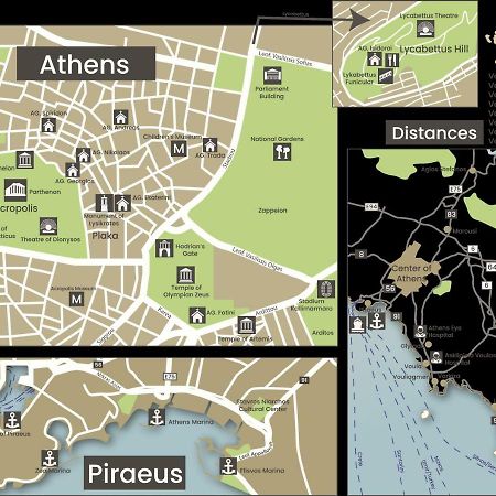 Starapartment Athens-Varkiza Top 1 ภายนอก รูปภาพ